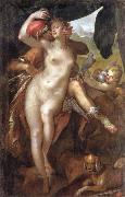 Bartholomaus Spranger Venus and Adonis oil painting
